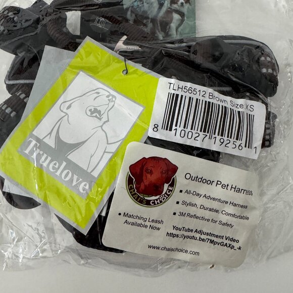 Chai's Choice Premium 3M Polyester Reflective Front Clip Dog Harness, XS - Picture 8 of 13